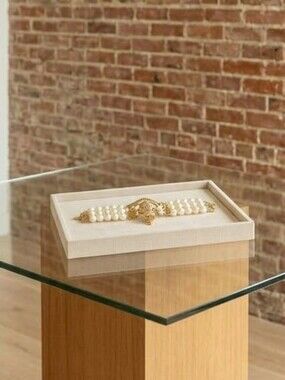 Ralph Lauren Gold and Pearl Bracelet